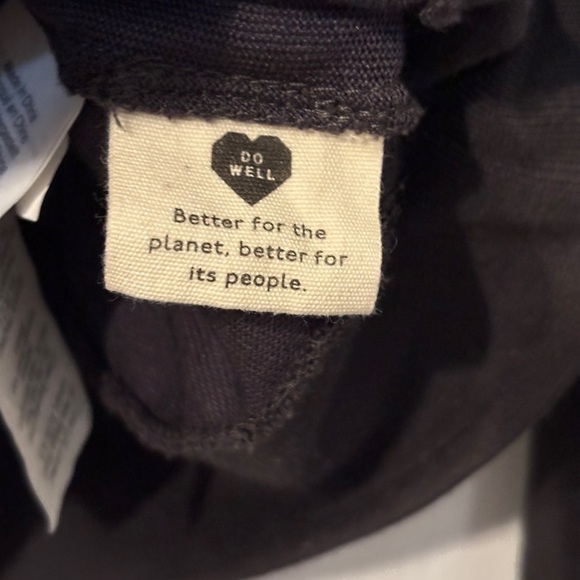 Madewell Black Crewneck Pullover Top Size Medium    SKU11 - Picture 8 of 13